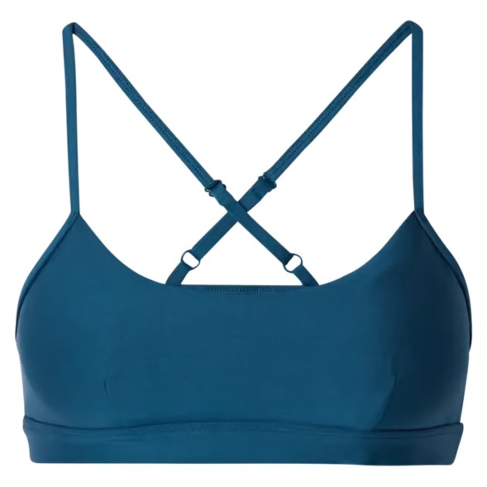 Alo Airlift Intrigue Bra - Eclipse Blue - Size Small
